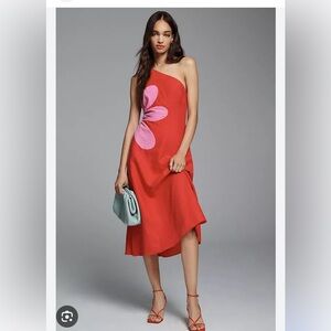 NWT Farm Rio Flower Cut Out Dress